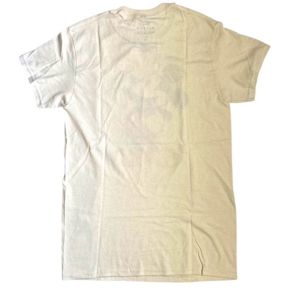 ✨NWT Urban Outfitters Unisex Disney Mickey Mouse Graphic Cream Tee - Picture 4 of 7